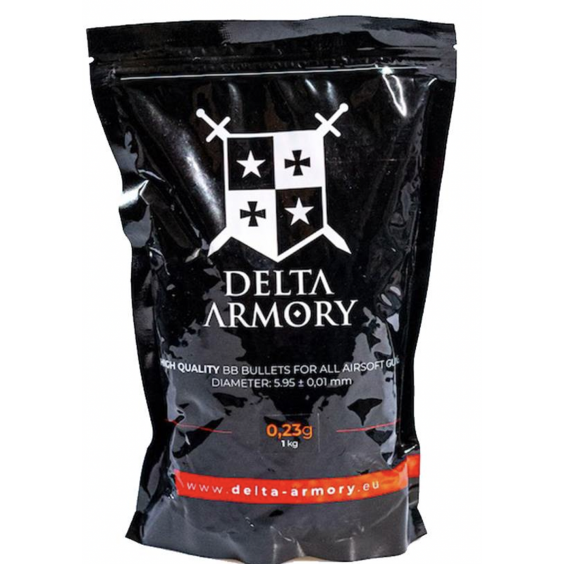 Billes 0.25g (x) en sachet (1kg) - Delta Armory - DA-BB-025